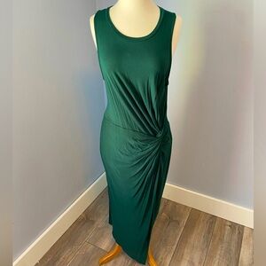 Nine Britton XL Dark green knit dress